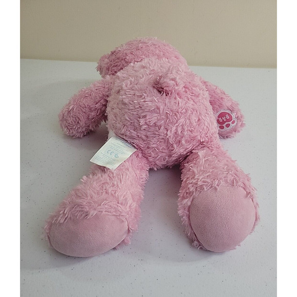 Build A Bear BAB Pink Teddy Bear Cute Cuddle Plush Stuffed Animal Toy 16" - Picture 6 of 9